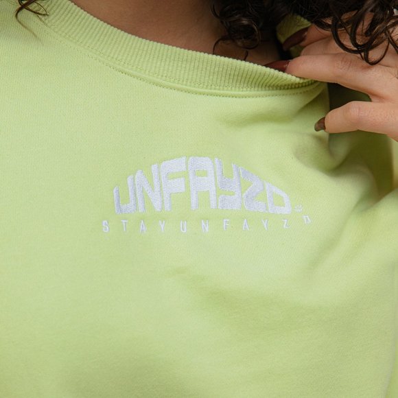 Unfayzd Apparel Unisex Crew- Sage - Picture 2 of 3